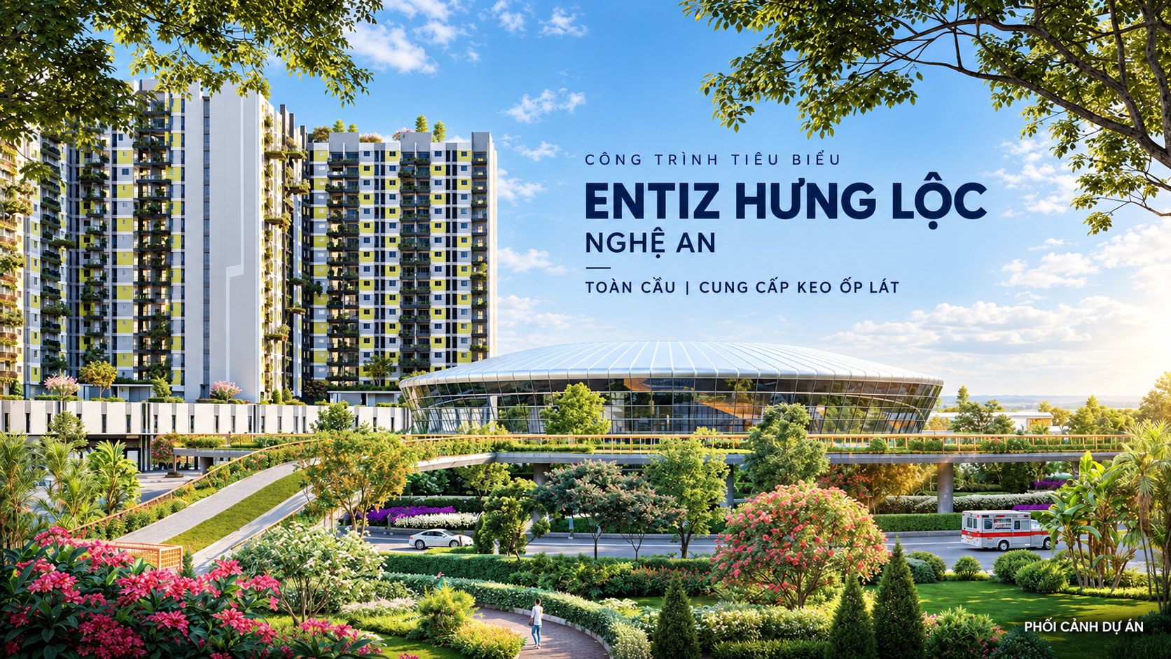 Nhà ở xã hội Entiz Hưng Lộc – phối cảnh dự án