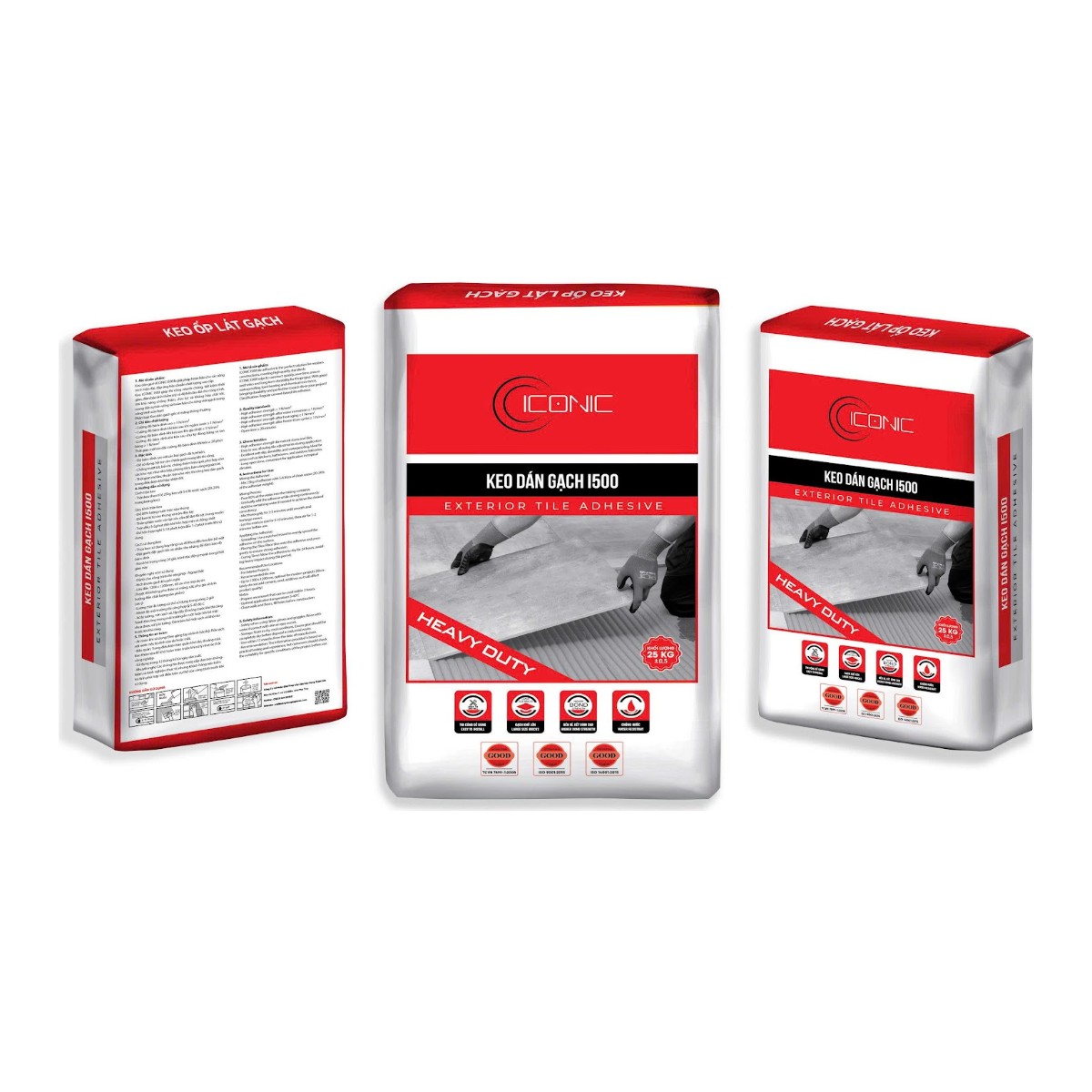 ICONIC I500 – Keo dán gạch C2 ICONIC I500 – Keo dán gạch C2