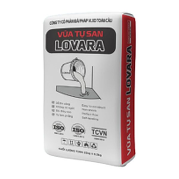 LOVARA Vữa tự san phẳng – bao 25 kg