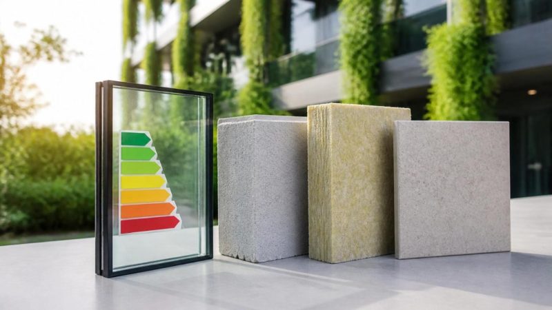 Vật liệu xây dựng tiết kiệm năng lượng và nhãn năng lượng